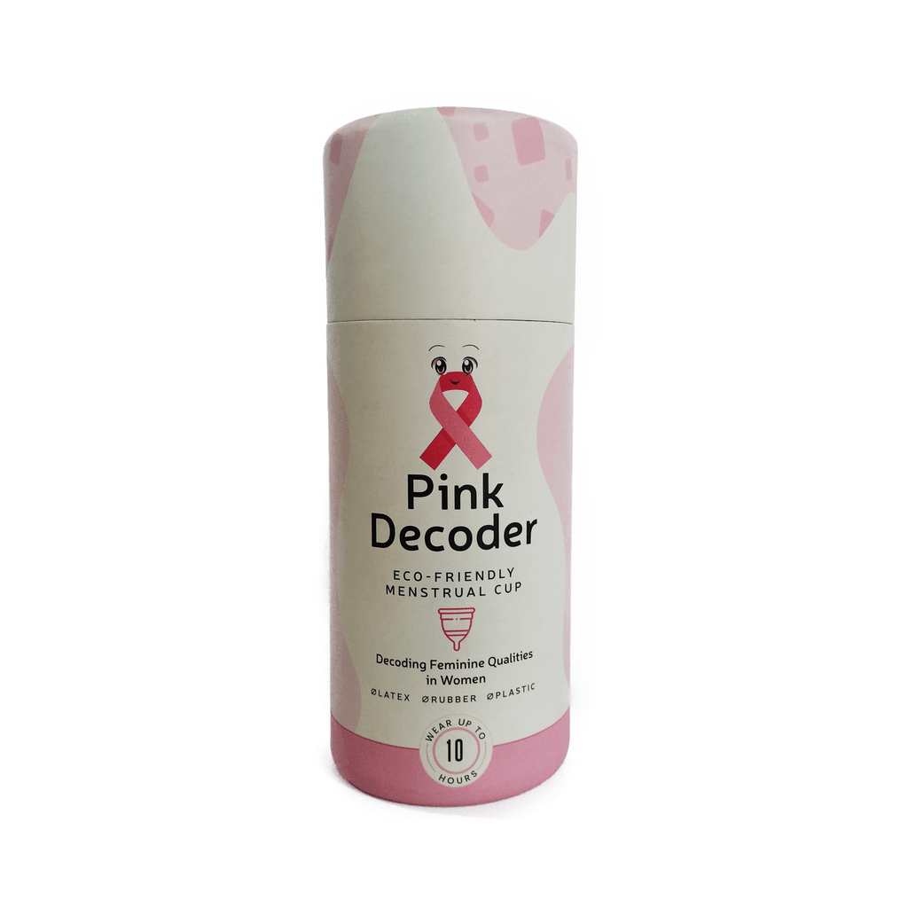 Menstrual Cup Pink Decoder women pad solutions