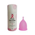 Menstrual Cup Pink Decoder women pad solutions