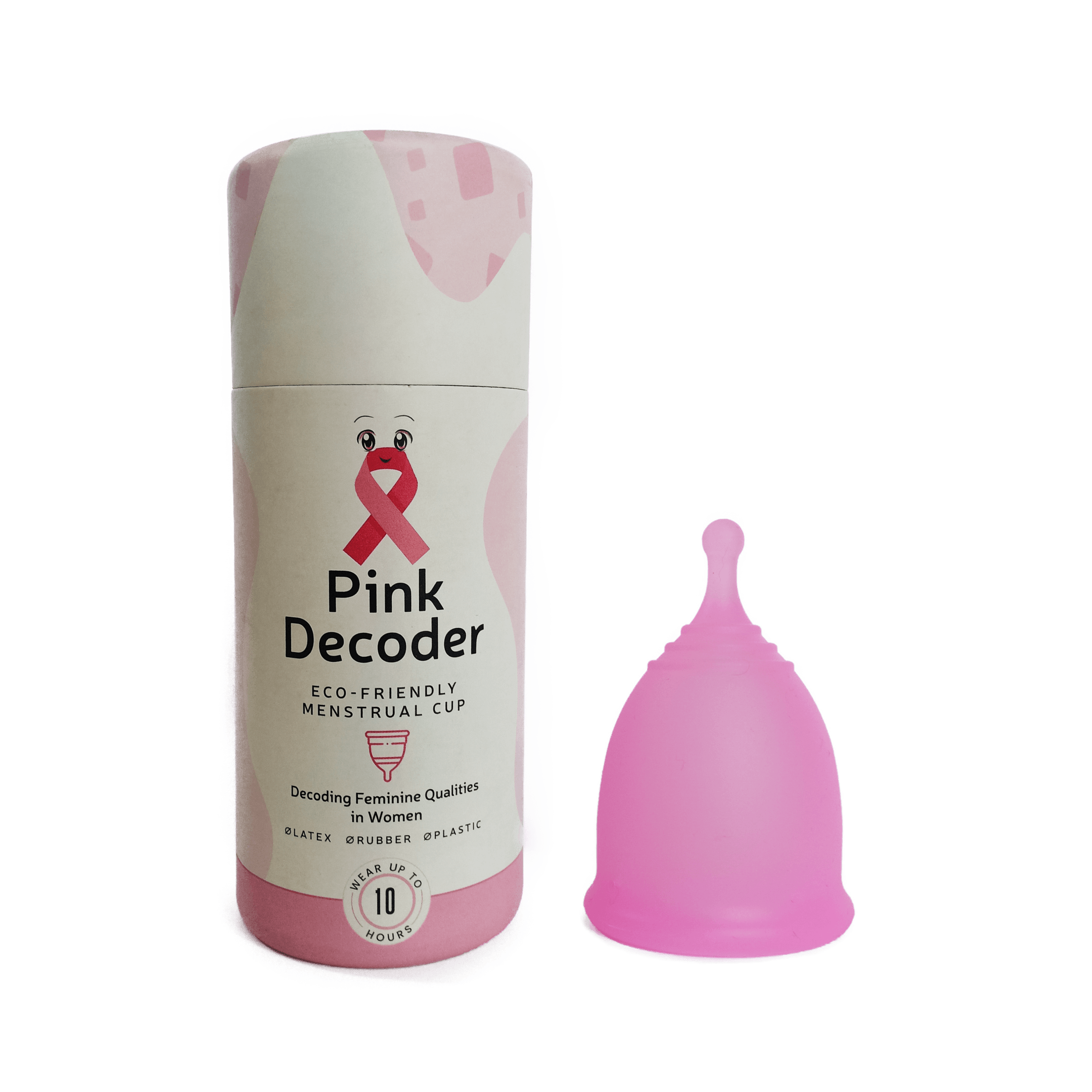 Menstrual Cup Pink Decoder women pad solutions